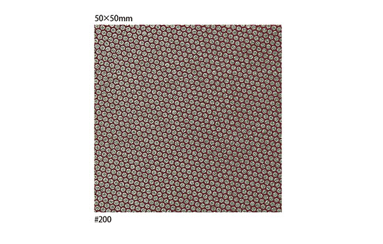 新フレキシブル ダイヤモンド シート のり付き・無し兼用 両面テープ付属 50x50  #200