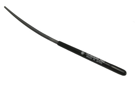 プロヤスリ 舟型 10本組 丸  中目