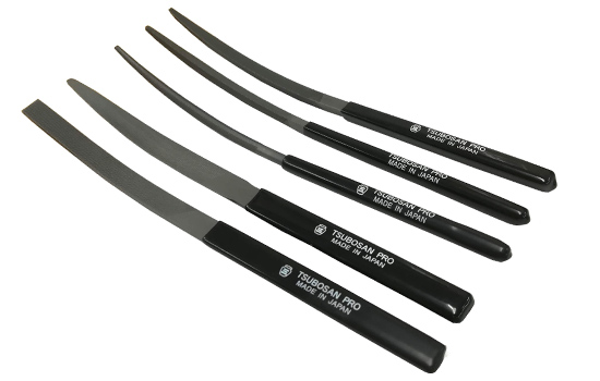 プロヤスリ 舟型 10本組 セット  細目