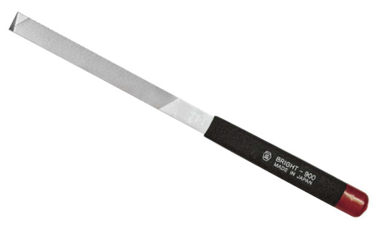 ヴァリト 全長215mm/刃長110mm 5本組ヤスリサイズ(1本入) ブライト900  荒目