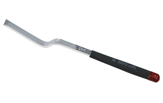 ヴァリト-M 全長215mm/刃長110mm 5本組サイズ(1本入) クランク型 ブライト900  荒目