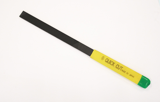 ヴァリト 全長215mm/刃長110mm 5本組ヤスリサイズ(1本入) クイックカット  中目
